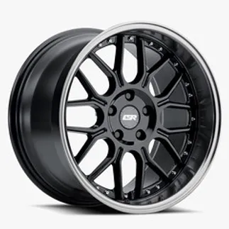 ESR CS18 19.0x8.5 ET35 5x114.3 - Gloss Black - Machined Lip